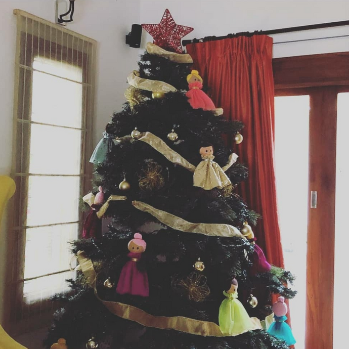 Dolls for a Christmas Tree, December 2018